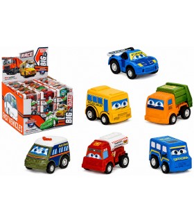 mezzi comici speedy movimento con retrocarica globo giochi expo da 36pz. assortiti