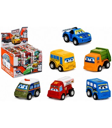 mezzi comici speedy movimento con retrocarica globo giochi expo da 36pz. assortiti
