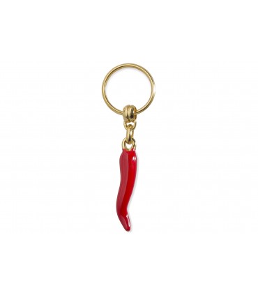 Corno Medio Smaltato a Mano Predan in scatola da regalo