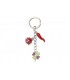 Corno+Coccinella+Fiore+Strass Predan in scatola da regalo