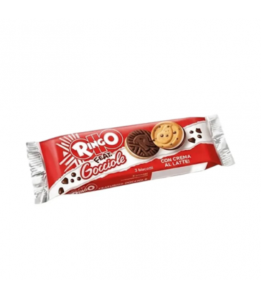 RINGO FEAT GOCCIOLE LIMITED EDITION CON CREMA AL LATTE E GOCCIE DI CIOCCOLATO CONF. DA 42 PZ. DA 27,5 G