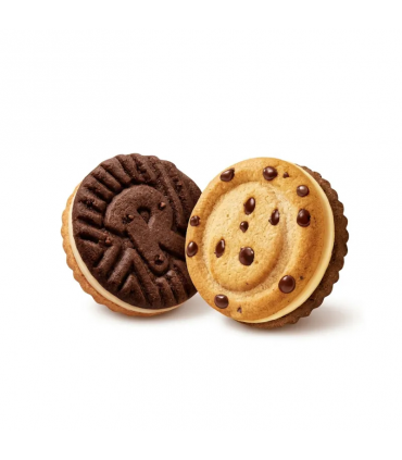 RINGO FEAT GOCCIOLE LIMITED EDITION CON CREMA AL LATTE E GOCCIE DI CIOCCOLATO CONF. DA 42 PZ. DA 27,5 G