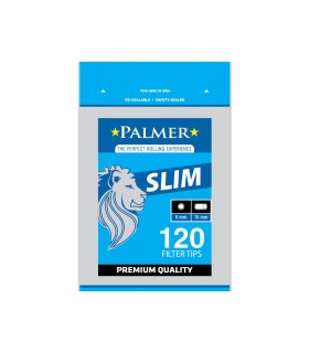 Filtri PALMER SLIM 6MM L.15 MM IN BUSTINA CONF. 34 BUSTINE DA 120 FILTRI
