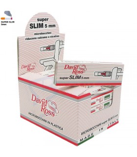 Microbocchini David Ross Slim  5mm. conf. da 24 pz.