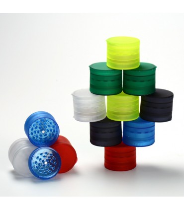 Grinder Coney in Plastica 5 parti Expo da 12 pz. colori assortiti