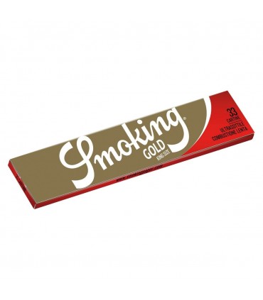 Cartina Smoking lunga Oro conf. da 50 pz.
