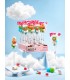 DULCIS SPIEDINI DI MARSHMALLOW ASSORTITI A FORMA DI PUPAZZETTI  CON DECORAZIONE IN ZUCCHERO H.26 CM. DA 40 GR EXPO 20 PZ.