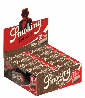 Filtri in Cartoncino Smoking BROWN conf. 50 libretti da 33 CARTONCINI