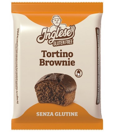 TORTINO BROWNIE SENZA GLUTINE DA 40G. MARCA INGLESE CONF. 7PZ.