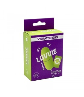 LOVVIE Mini uovo vibrante con 20 PROGRAMMI DI vibrazione, telecomando e batt. incluse. COMPATIBILE PER DISTRIBUTORI AUTOMATICI