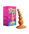 LOVE BEADS ONE PLUG ANALE IN SILICONE STIMOLAZIONE SFERICA ATTACCO A VENTOSA  COMPATIBILE PER DISTRIBUTORI AUTOMATICI