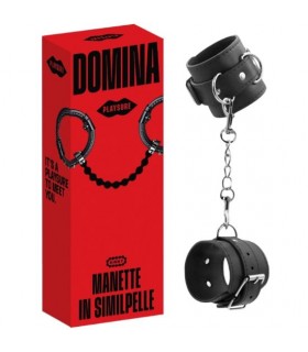 DOMINA PLAYSURE MANETTE IN SEMIPELLE CON DOPPIA CHIAVE DI APERTURA COMPATIBILE PER DISTRIBUTORI AUTOMATICI