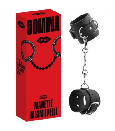 DOMINA PLAYSURE MANETTE IN SEMIPELLE CON DOPPIA CHIAVE DI APERTURA COMPATIBILE PER DISTRIBUTORI AUTOMATICI