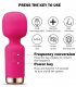 WENDY MINI VIBRATORE RICARICABILE CON USB  SOFT TOUCH CON 10 FREQUENZE DI PURO PIACERE