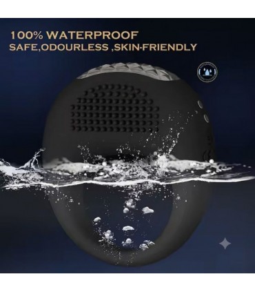ANELLO VIBRANTE IN SILICONE VIBRAMISU RICARICABILE USB CON 10 MODALITA DI VIBRAZIONE E WATERPROOF