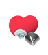 ROLLIN TONGUE STIMOLATORE CLITORIDEO A FORMA DI CUORE CON 10 MODALITA DI VIBRAZIONE RICARICABILE USB