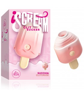SCREAM SUCCHIA CLITORIDE RICARICABILE USB CON 10 MODALITA DI VIBRAZIONE