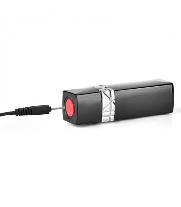 ROSSETTO VIBRANTE TASCABILE RICARICABILE USB CON 10 MODALITA DI VIBRAZIONE WATERPROOF