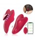 DELYA VIBRATORE IN SILICONE SI ATTIVA TRAMITE BLUETOOTH ANCHE A DISTANZA  RICARICABILE USB
