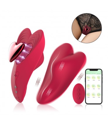 DELYA VIBRATORE IN SILICONE SI ATTIVA TRAMITE BLUETOOTH ANCHE A DISTANZA  RICARICABILE USB