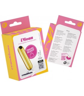 I MOAN MINI VIBRATORE FORMATO DA VIAGGIO IN SILICONE RICARICABILE USB