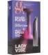 GC LADY VIBE VIBRATORE RICOPERTO DI RILIEVI E NERVATURE IN 8 MODALITA DI VIBRAZIONE