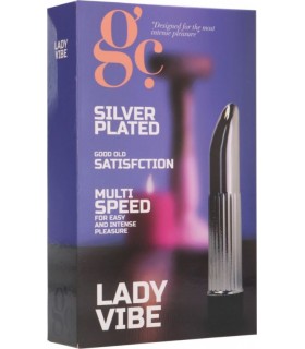 GC LADY VIBE VIBRATORE RICOPERTO DI RILIEVI E NERVATURE IN 8 MODALITA DI VIBRAZIONE
