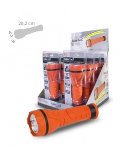 TORCIA RUBBER LED 7 IN GOMMA ANTIURTO  1 PZ
