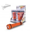 TORCIA RUBBER LED 3 IN GOMMA ANTIURTO  1 PZ