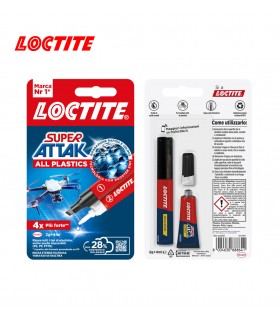 SUPER ATTAK PLASTICA 2 GR + 4 ML.