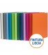 RACCOGLITORE Lebez in A4 IN PPL CON 4 anelli H.3 cm colori assortiti