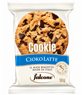 MAXI COOKIES CIOKO LATTE DOLCIARIA FALCONE 50GR CONF. 13 PZ.