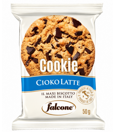 MAXI COOKIES CIOKO LATTE DOLCIARIA FALCONE 50GR CONF. 13 PZ.