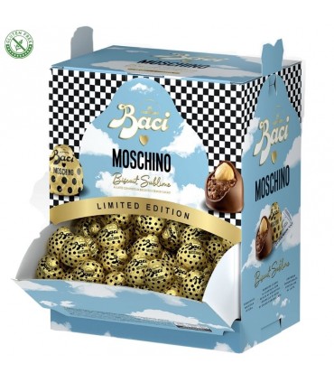 BACI PERUGINA MARSUPIO moschino biscuit sublime limited edition DA 1500GR TOT.120 PZ.