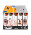 Accendino Bic Slim FANTASIA TOO CUTE  CONF. da 50 pz. assortiti