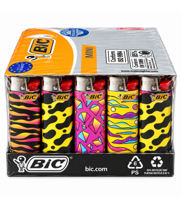 Accendino Bic MINI fantasia TRIPPIN  conf. da 50 pz. ASSORTITI