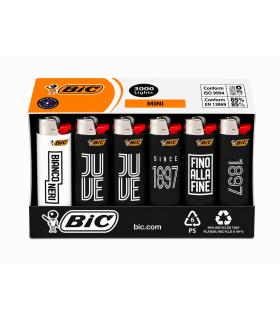 Accendini Bic Mini fantasia F.C. JUVENTUS conf. 50 pz. ASSORTITI