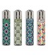 Accendino Clipper LARGE RETROSPRING  conf. 48 pz. assortito con 4 grafiche