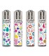 Accendino Clipper LARGE SPRING PRINT  conf. 48 pz. assortito con 4 grafiche
