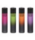 Accendino Clipper LARGE metallic gradient 10 conf. 48 pz. assortito con 4 grafiche