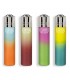 Accendino Clipper LARGE metallic gradient 8 conf. 48 pz. assortito con 4 grafiche