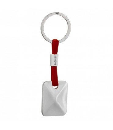 PORTACHIAVI BAGUTTA SILVER E CORDONE IN SILICONE 12 PZ ASSORTITI CONFEZIONATI SINGOLARMENTE CON  BUSTA DA REGALO AK2176