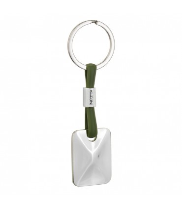 PORTACHIAVI BAGUTTA SILVER E CORDONE IN SILICONE 12 PZ ASSORTITI CONFEZIONATI SINGOLARMENTE CON  BUSTA DA REGALO AK2176