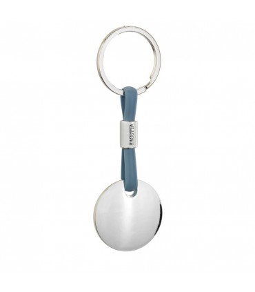 PORTACHIAVI BAGUTTA SILVER E CORDONE IN SILICONE 12 PZ ASSORTITI CONFEZIONATI SINGOLARMENTE CON  BUSTA DA REGALO AK2176