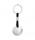 PORTACHIAVI BAGUTTA SILVER E CORDONE IN SILICONE 12 PZ ASSORTITI CONFEZIONATI SINGOLARMENTE CON  BUSTA DA REGALO AK2176