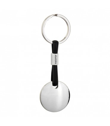 PORTACHIAVI BAGUTTA SILVER E CORDONE IN SILICONE 12 PZ ASSORTITI CONFEZIONATI SINGOLARMENTE CON  BUSTA DA REGALO AK2176