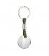 PORTACHIAVI BAGUTTA SILVER E CORDONE IN SILICONE 12 PZ ASSORTITI CONFEZIONATI SINGOLARMENTE CON  BUSTA DA REGALO AK2176