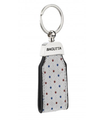 EXPO KIT PORTACHIAVI BAGUTTA INSERTO IN TESSUTO  12PZ ASSORTITI CONFEZIONATI SINGOLARMENTE CON SCATOLA E BUSTA DA REGALO AK2168