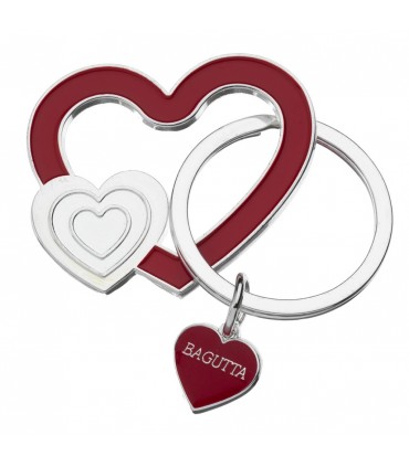 EXPO KIT PORTACHIAVI BAGUTTA  CUORE 12 PZ ASSORTITI CONFEZIONATI SINGOLARMENTE CON SCATOLA E BUSTA DA REGALO AK2178