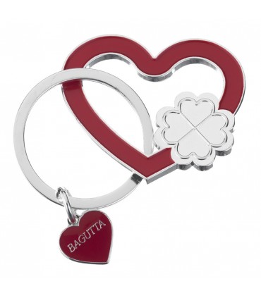 EXPO KIT PORTACHIAVI BAGUTTA  CUORE 12 PZ ASSORTITI CONFEZIONATI SINGOLARMENTE CON SCATOLA E BUSTA DA REGALO AK2178